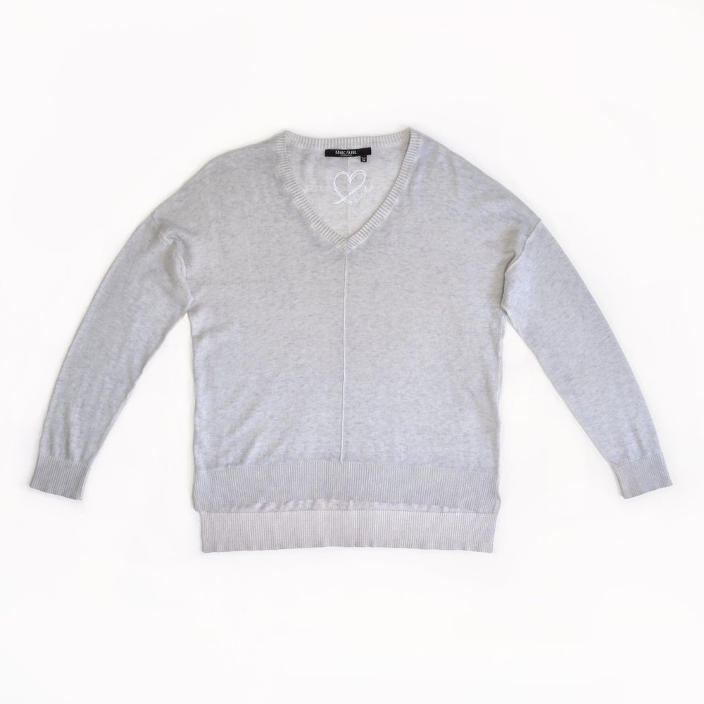 Marc Aurel, Garment Dye Fine Knit Pullover Sweater